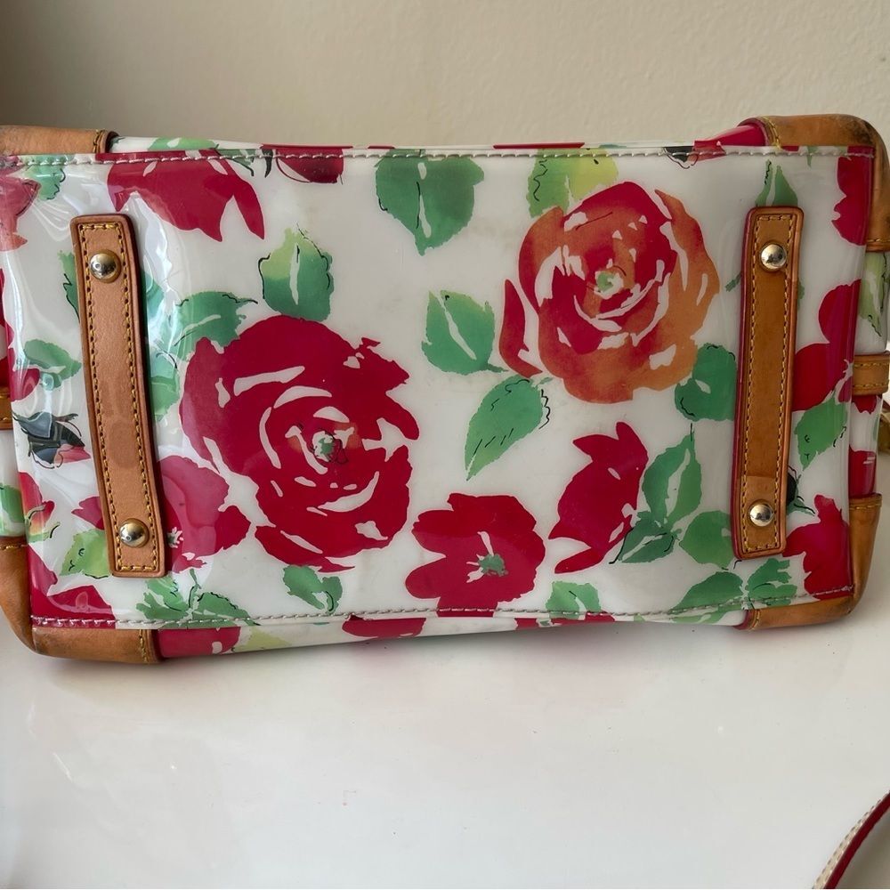 DOONEY & BOURKE  Vintage RARE Floral Sachel bag - Picture 12 of 14